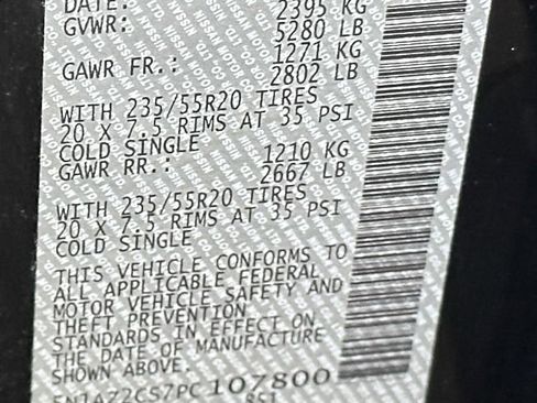 Used 2023 Nissan Murano SL w/ SL Moonroof Package image 51