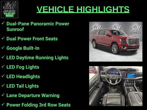 Used 2023 GMC Yukon XL Denali AWD/4WD image 3