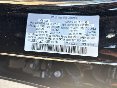 Used 2025 MAZDA CX-70 3.3 Turbo w/ Premium Plus Pkg AWD/4WD image 35