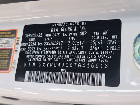 New 2026 Kia Sorento LX image 30