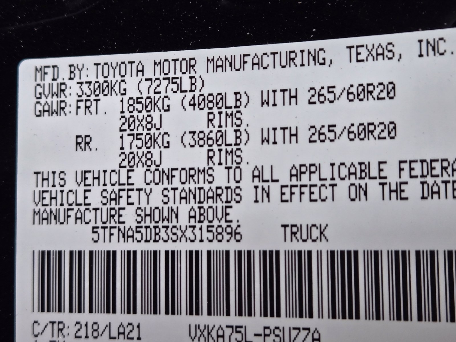 Used 2025 Toyota Tundra Platinum AWD/4WD image 14