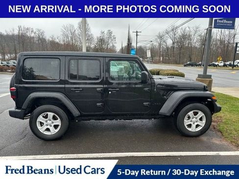 Certified 2021 Jeep Wrangler Unlimited Sport S w/ Sun And Sound Package image 3