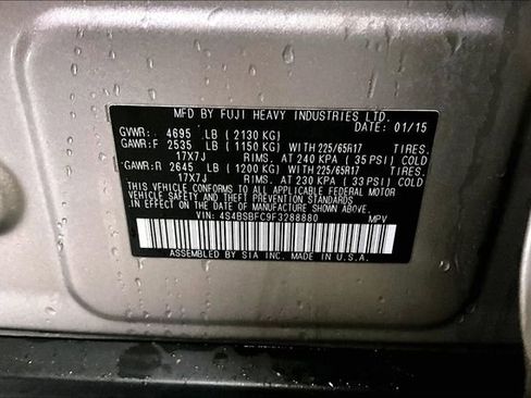 Used 2015 Subaru Outback 2.5i Premium image 18