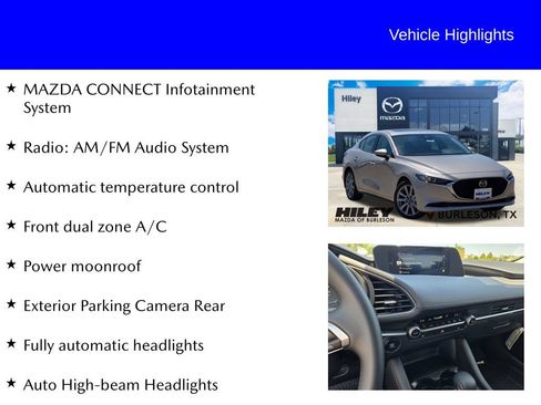 New 2026 MAZDA MAZDA3 2.5 S Sedan w/ Preferred Pkg FWD image 9