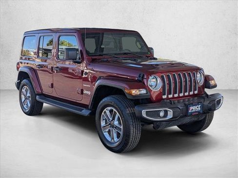 Used 2021 Jeep Wrangler Unlimited Sahara image 3