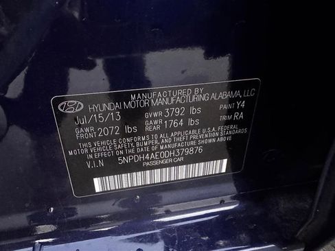 Used 2013 Hyundai Elantra GLS w/ Preferred Pkg FWD image 13