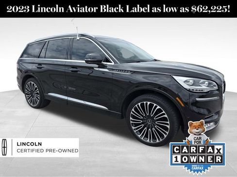 Certified 2023 Lincoln Aviator Black Label w/ Class IV Trailer Tow Package image 1