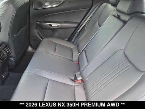 New 2026 Lexus NX 350h AWD w/ Premium Package image 15