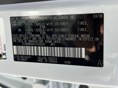 New 2026 Lexus RX 350 F Sport image 27