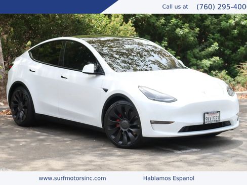 Used 2021 Tesla Model Y Performance AWD/4WD image 1