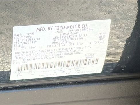 Used 2022 Ford Explorer ST-Line w/ Class IV Trailer Tow Package image 32