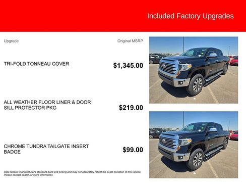 Used 2018 Toyota Tundra Limited AWD/4WD image 3