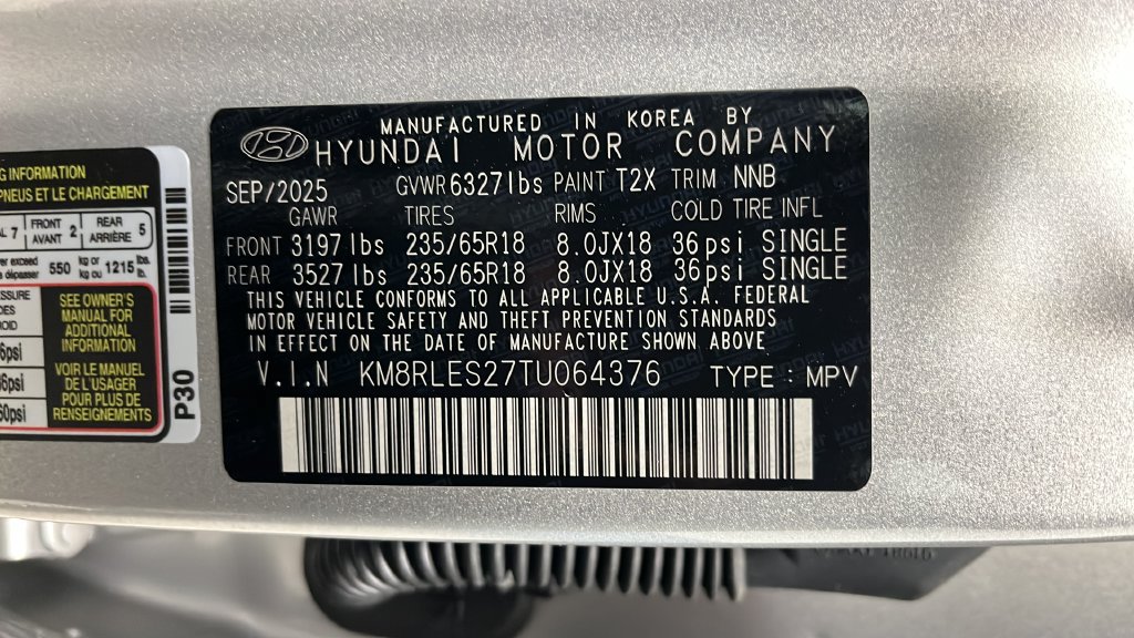 Used 2026 Hyundai Palisade SEL AWD/4WD image 29