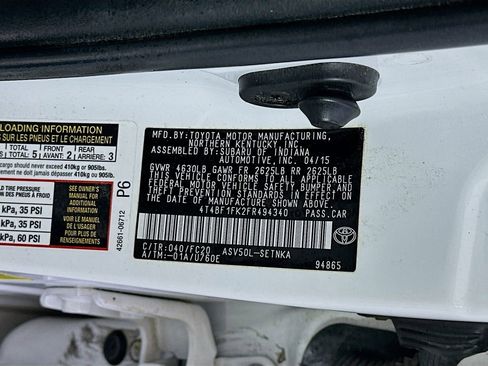 Used 2015 Toyota Camry LE FWD image 33
