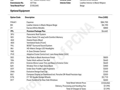 Used 2025 Porsche Cayenne Base w/ Premium Package Plus image 24