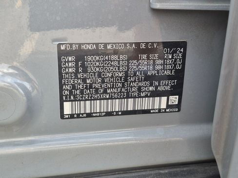 Used 2024 Honda HR-V Sport image 33