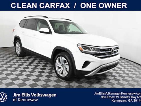 Used 2022 Volkswagen Atlas SE w/ Panoramic Sunroof Package image 1