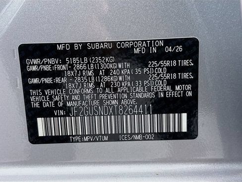 New 2026 Subaru Crosstrek 2.5i Limited AWD/4WD image 32