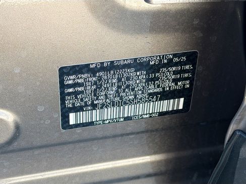 Certified 2025 Subaru Forester Touring image 45