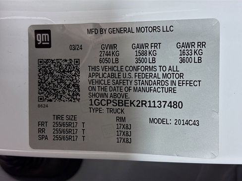 Certified 2024 Chevrolet Colorado W/T w/ Advanced Trailering Package image 34