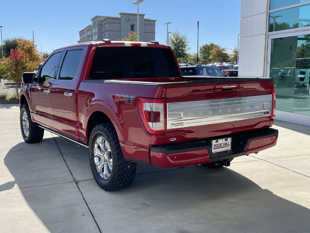 Used 2021 Ford F150 Platinum w/ Max Trailer Tow Package AWD/4WD image 2