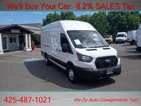 Used 2023 Ford Transit 250 148 High Roof Extended AWD image 3