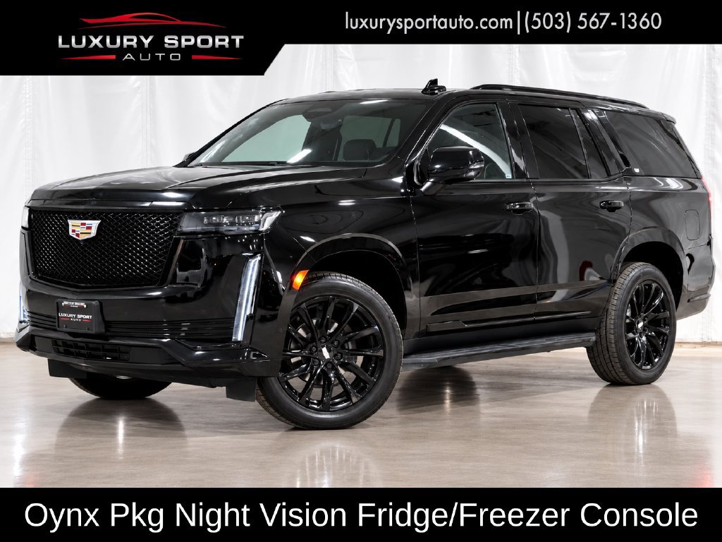 Used 2022 Cadillac Escalade Sport Platinum w/ LPO, ONYX Package AWD/4WD image 1
