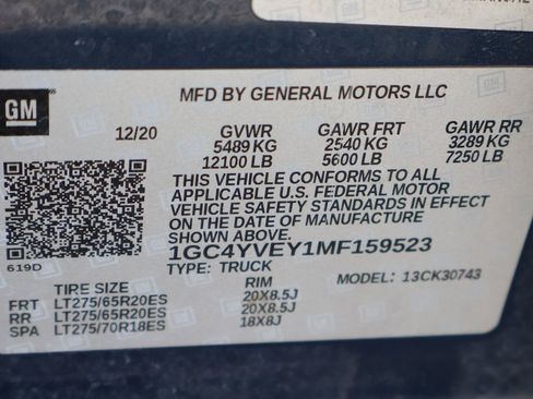 Used 2021 Chevrolet Silverado 3500 High Country w/ Z71 Off-Road Package image 65