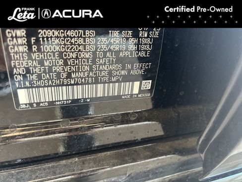 Certified 2025 Acura ADX A-Spec image 36