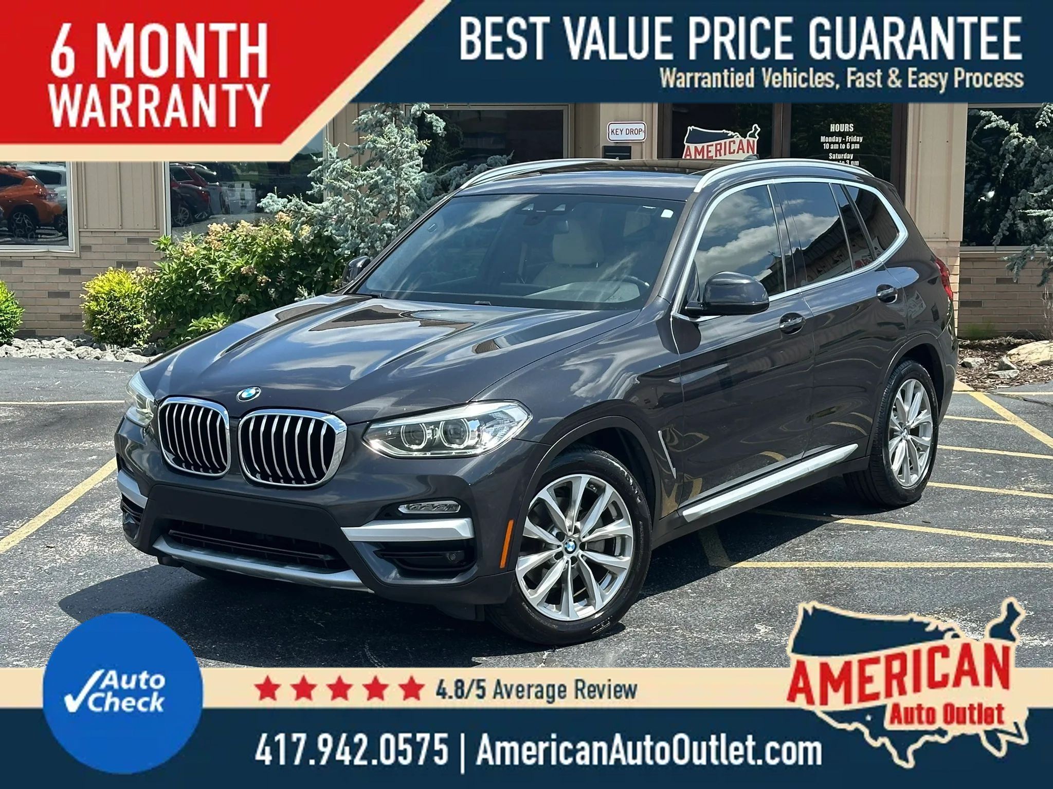 Used 2019 BMW X3 sDrive30i w/ Convenience Package RWD image 1