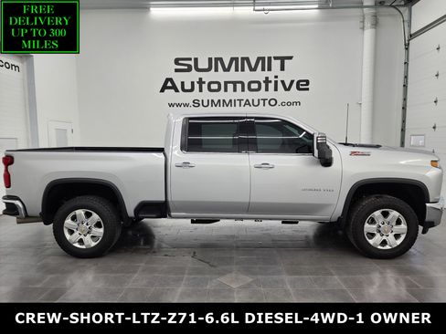 Used 2023 Chevrolet Silverado 3500 LTZ w/ Gooseneck/5TH Wheel Package AWD/4WD image 1