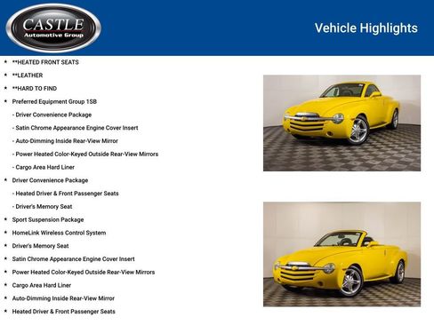 Used 2004 Chevrolet SSR w/ Preferred Equipment Group RWD image 3