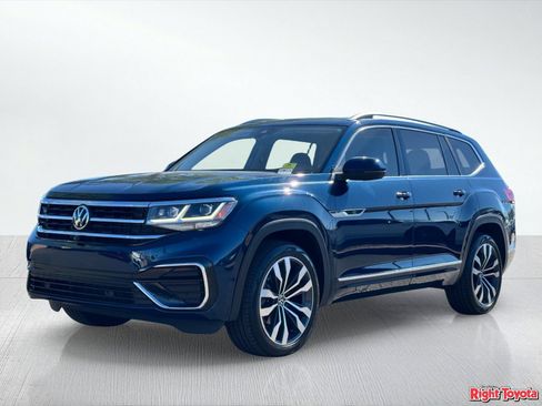 Used 2021 Volkswagen Atlas SEL Premium AWD/4WD image 2