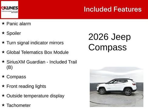 Used 2026 Jeep Compass Limited AWD/4WD image 4