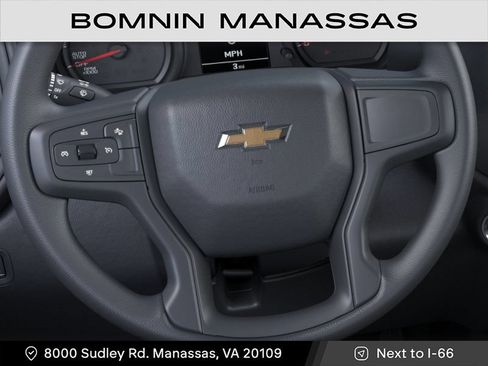 New 2026 Chevrolet Silverado 1500 Custom w/ Turbomax Blackout Package AWD/4WD image 19