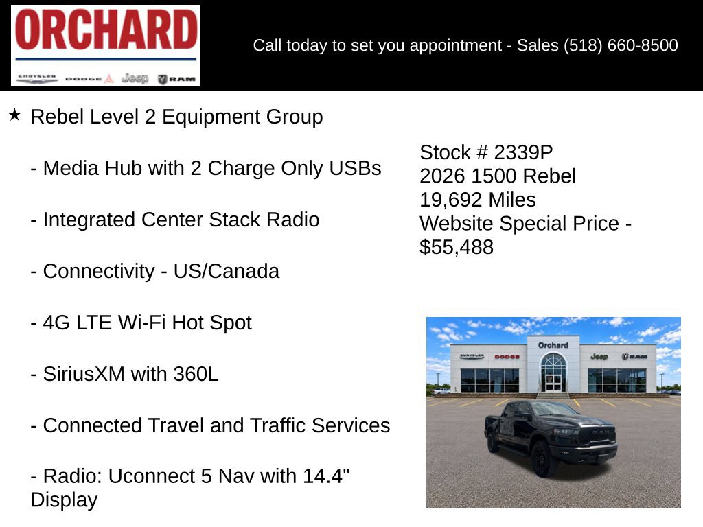 Used 2026 RAM 1500 Rebel w/ Rebel Level 2 Equipment Group AWD/4WD image 31