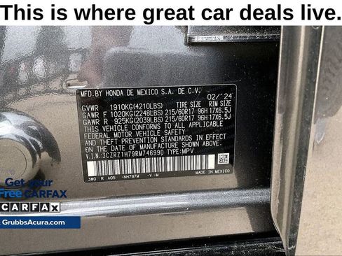 Used 2024 Honda HR-V EX-L image 40
