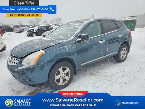 Used 2012 Nissan Rogue S w/ Special Edition Pkg AWD/4WD image 1