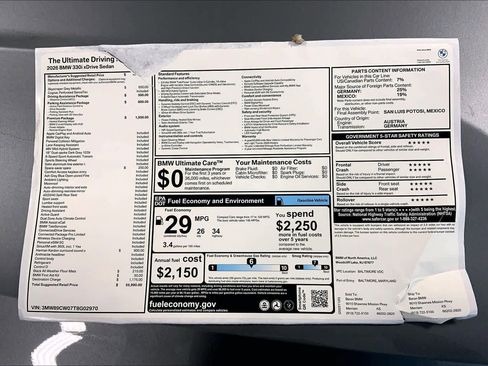 New 2026 BMW 330i xDrive Sedan w/ Premium Package image 22