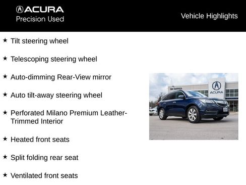 Used 2016 Acura MDX SH-AWD image 21