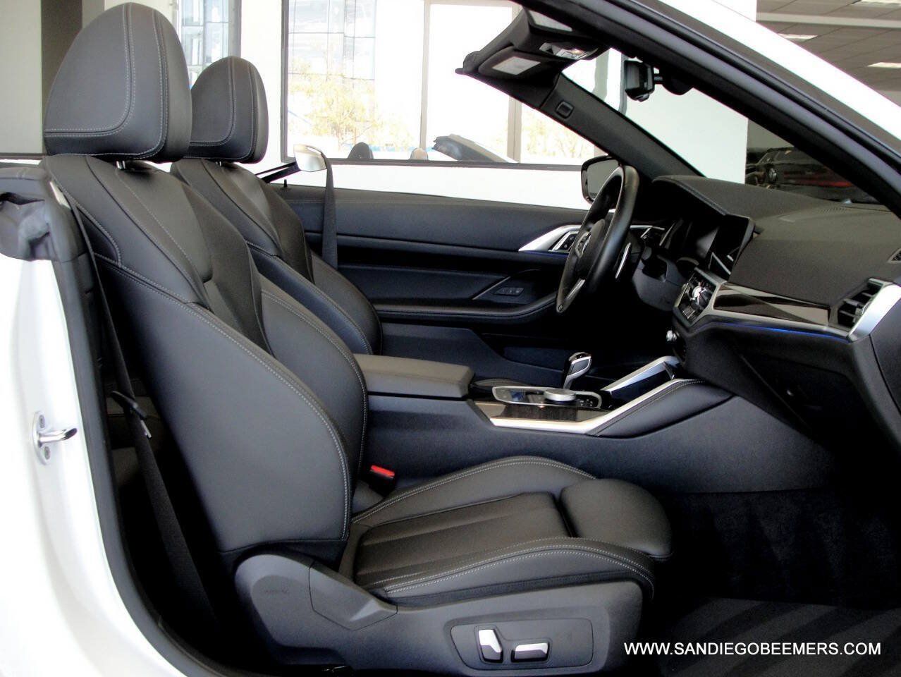 Used 2022 BMW 430i Convertible w/ M Sport Package RWD image 39
