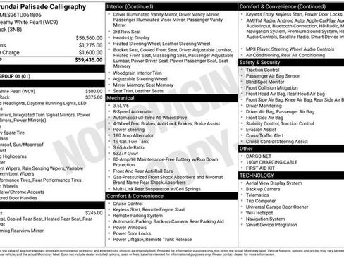 New 2026 Hyundai Palisade Calligraphy image 27