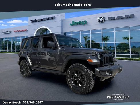 Used 2022 Jeep Wrangler Unlimited Sport AWD/4WD image 1