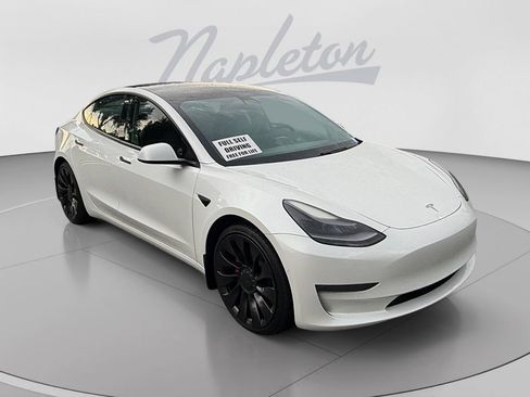 Used 2021 Tesla Model 3 Performance AWD/4WD image 8