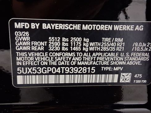 New 2026 BMW X3 xDrive30 w/ Premium Package AWD/4WD image 19