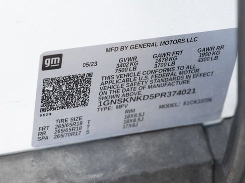 Used 2023 Chevrolet Tahoe LT AWD/4WD image 19