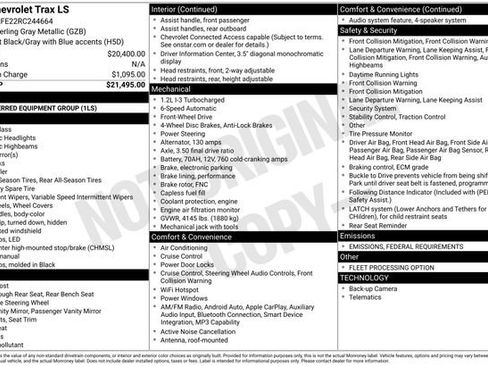 Used 2024 Chevrolet Trax LS image 15