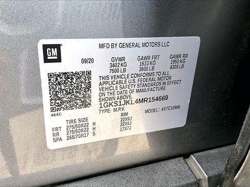 Used 2021 GMC Yukon XL Denali w/ Denali Premium Package RWD image 37