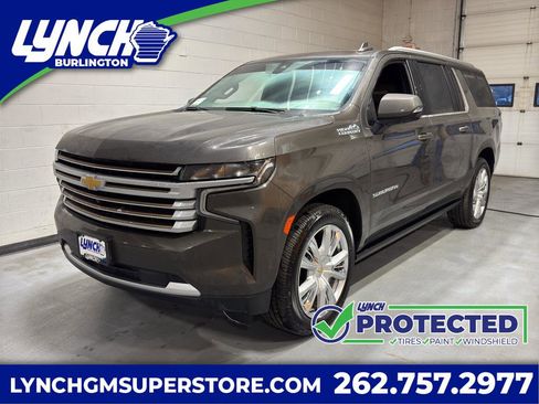 Used 2021 Chevrolet Suburban High Country w/ Premium Package image 1