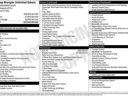 Used 2021 Jeep Wrangler Unlimited Sahara image 46